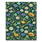 Enchanting Meadow floral composition Rug