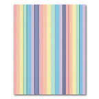 Pastel Multi Color Linear Stripe Rug