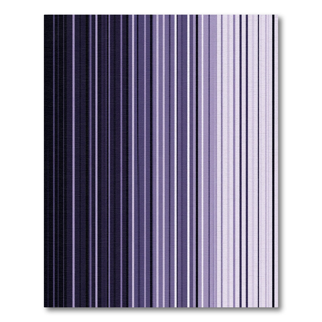 Minimalist Lavender Vertical Linear Gradient Rug