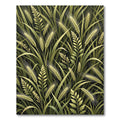 Lush Golden Wheat Field Grass Rug
