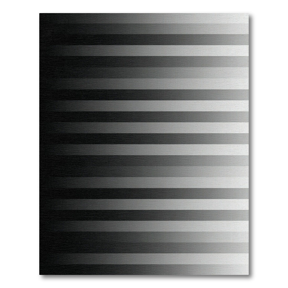 Monochromatic Linear Gradient Stripes Rug