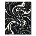 Monochromatic Swirl Flow Rug