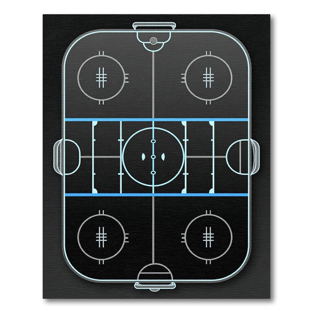 Neon Sports Arena Graphic Rug