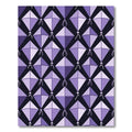 Lavender Geometric Kite Mosaic Rug