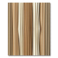 Earthy Tones Vertical Pleated Drapery Rug