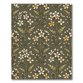 Botanical Cream Flower Arrangement Rug