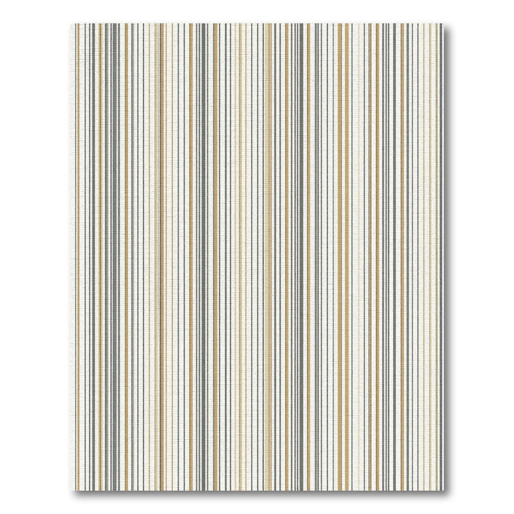 Modern Neutral Striped Earthy Tones Rug