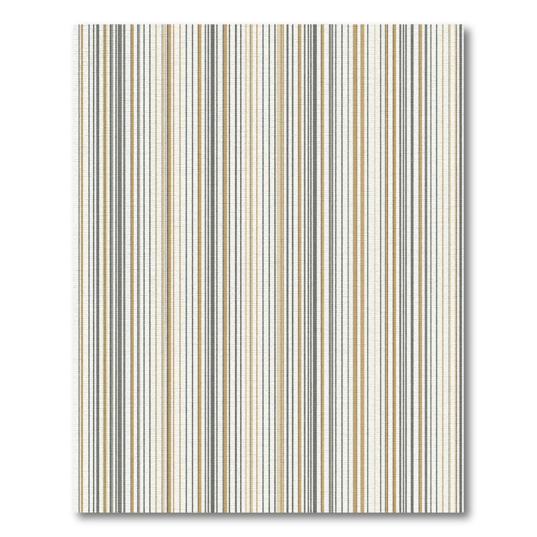 Modern Neutral Striped Earthy Tones Rug