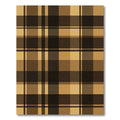 Earthy Tones Plaid Check Rug