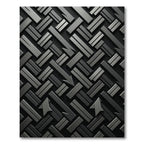 Monochromatic Abstract Directional Arrows Rug