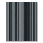 Monochromatic Minimalist Linear Stripe Rug