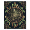 Celestial Dreamcatcher with Moon and Stars Rug