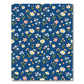 Field Of Flowers Navy Blue Rug
