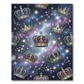 Celestial Crown Nebula Galaxy Night Sky Rug