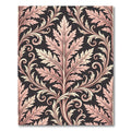Rose Gold Acanthus Scrollwork Rug