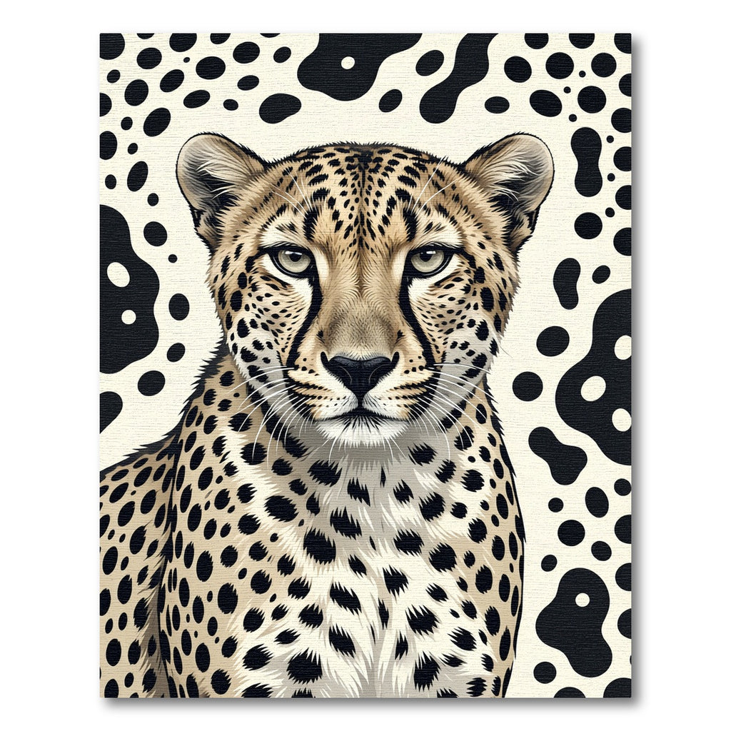 Bold Cheetah Spots Abstract Animals Rug