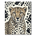 Bold Cheetah Spots Abstract Animals Rug