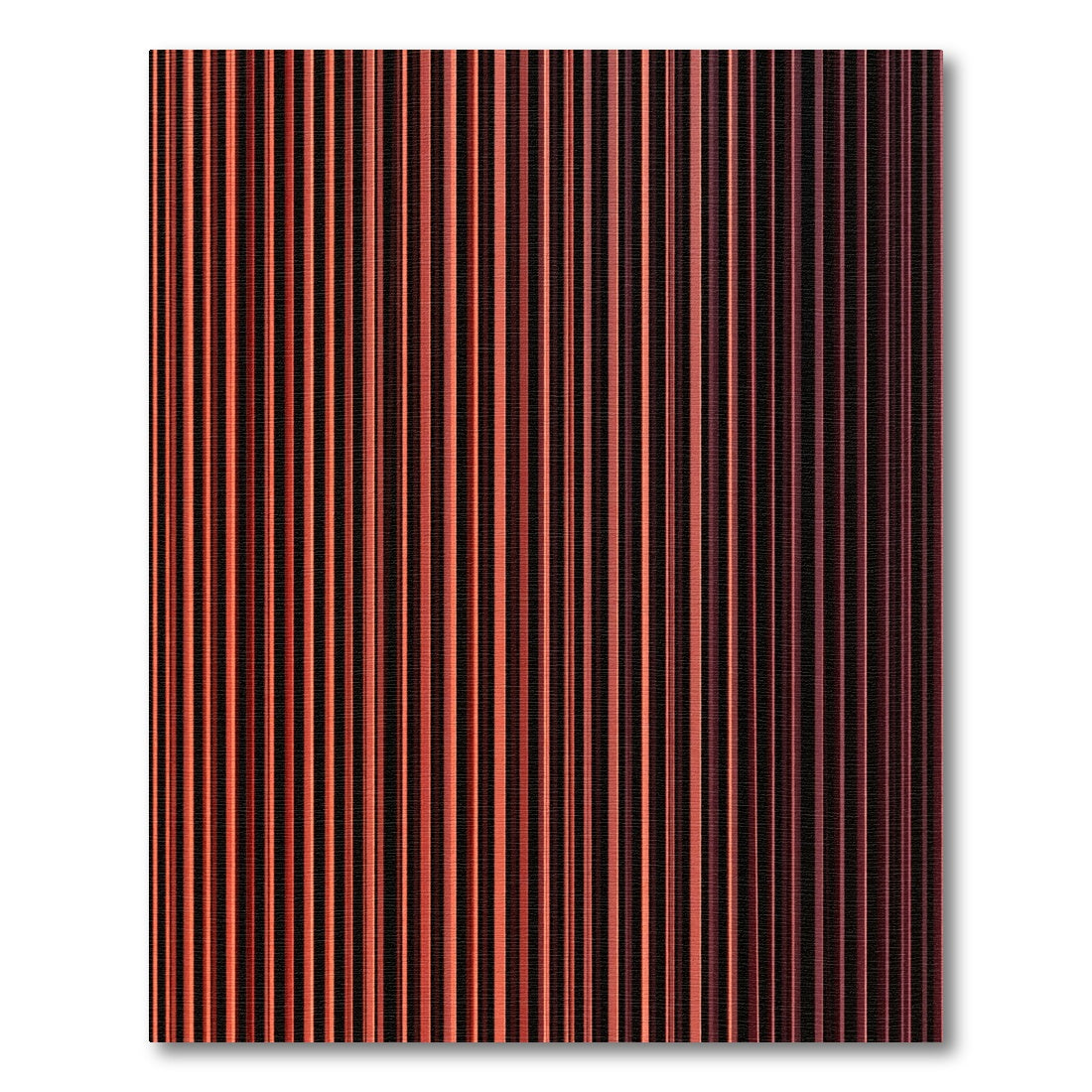 Crimson to Burgundy Vertical Lines Rug