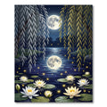 Lunar Willow Enchanted Pond Reflection Rug