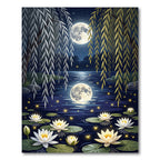 Lunar Willow Enchanted Pond Reflection Rug