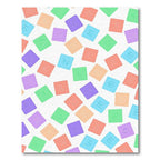 Colorful Alphabet Square Assortment Rug