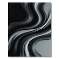 Monochromatic Drape Abstract Waves Rug