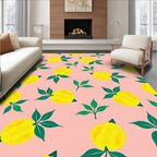 Happy Lemon Pattern Design Rug
