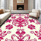Regal Floral Damask Pattern Rug