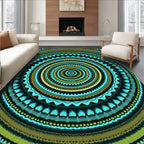 Intricate Mandala Patterned Rug