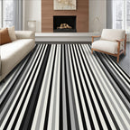 Bold Vertical Stripe Pattern Rug