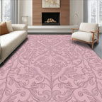 Ornate Floral Vine Pattern Rug