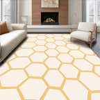 Honey Comb Geometric Pattern Rug
