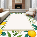 Lemon Blossom Garden Pattern Rug