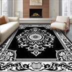 Classic Mandala Floral Design Rug