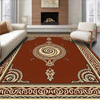 Ornate Swirl Central Medallion Rug