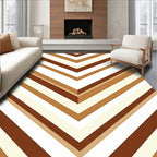 Chevron Stripe Warm Tones Rug
