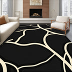 Abstract Vine Intertwine Graphic Rug