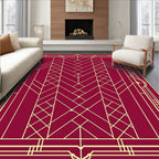 Art Deco Geometric Pattern Rug
