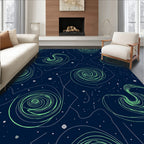 Swirl Galaxy Pattern Rug