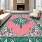 Ornate Blossom Frame Design Rug