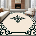 Classic Scrollwork With Center Medallion Rug