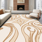 Abstract Swirl Nature Pattern Rug