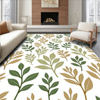 Botanical Branch Pattern Rug