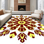 Mandala Floral Patterned Rug