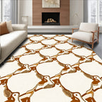 Moden Bird Mosaic Pattern Rug