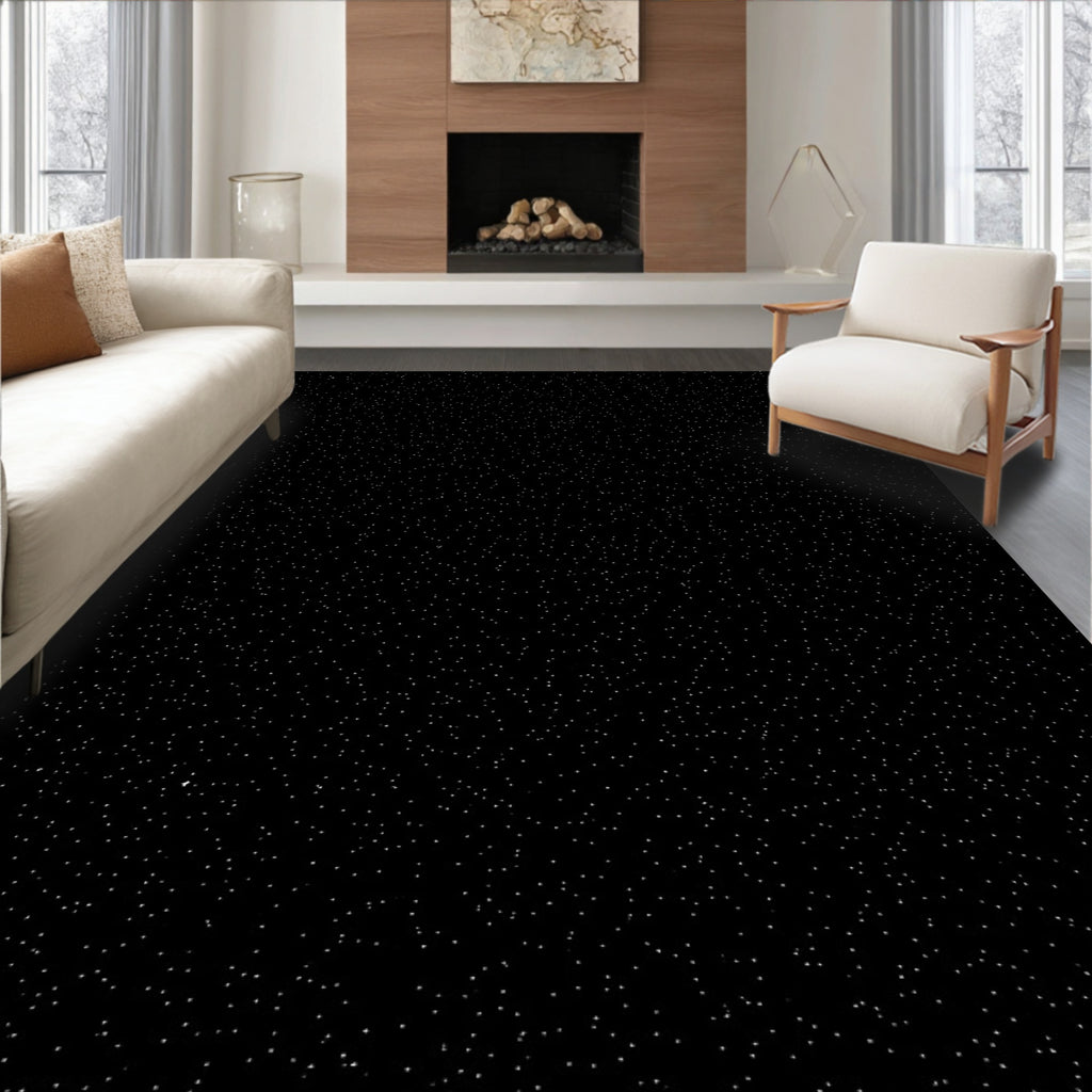 Cosmic Dot Pattern Rug