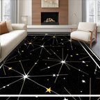Sparkling Starburst Galaxy Pattern Rug