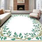 Vine Leaf Border Classic Design Rug