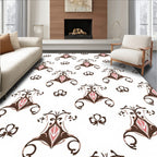 Victorian Style Floral Motif Rug