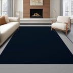 Bold Geometric Border Design Rug